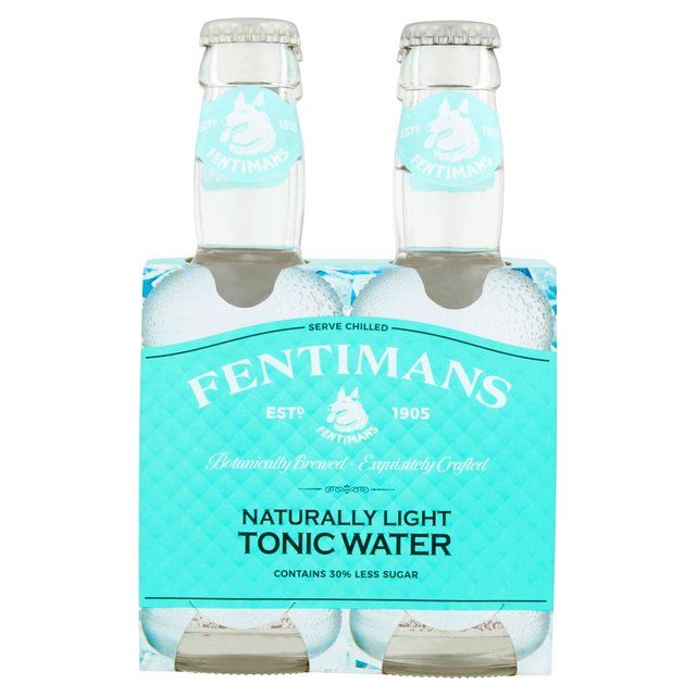 Fentimans Naturally Light Tonic Water   4 x 200ml