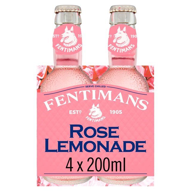 Fentimans Rose Lemonade   4 x 200ml