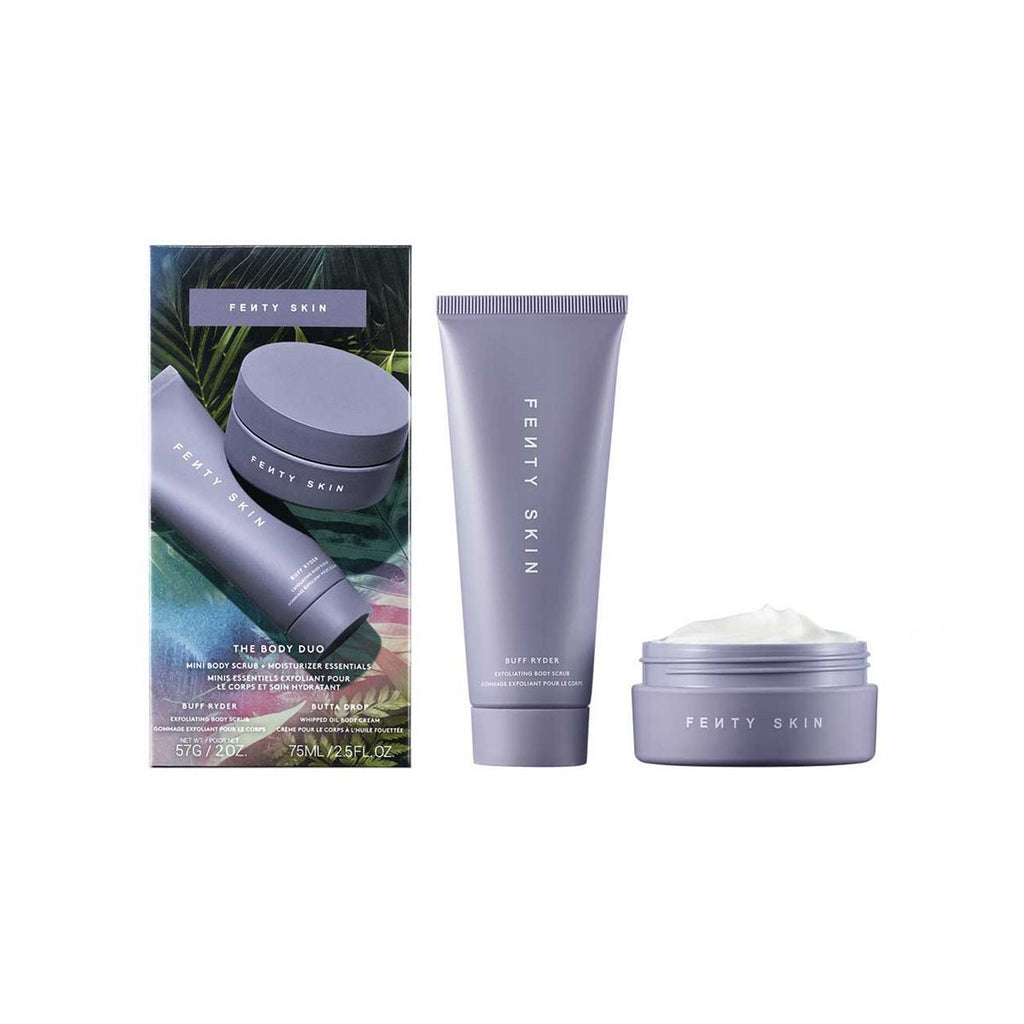 Fenty Skin The Body Duo Mini Body Scrub & Moisturizer Essentials