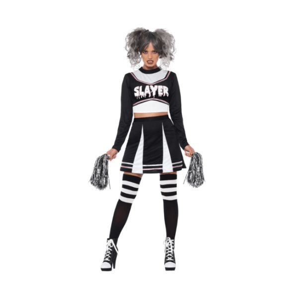 Fever Gothic Cheerleader Costume Medium (UK 12-14)