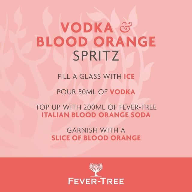 Fever-Tree Italian Blood Orange Soda   6 x 150ml