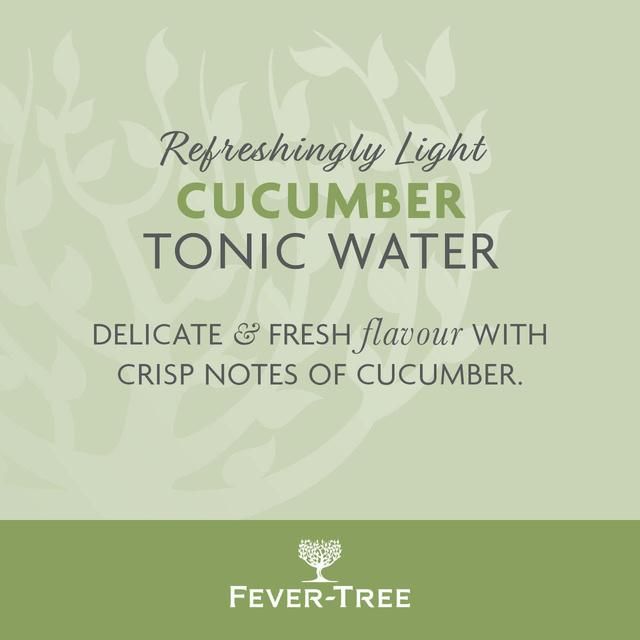 Fever-Tree Light Cucumber Tonic Cans