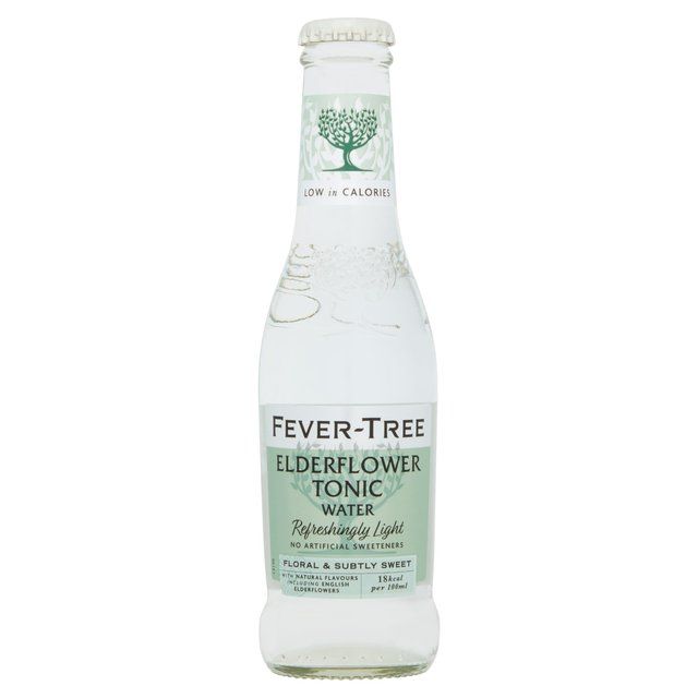 Fever-Tree Light Elderflower Tonic Water   24 x 200ml