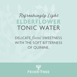 Fever-Tree Light Elderflower Tonic Water   24 x 200ml