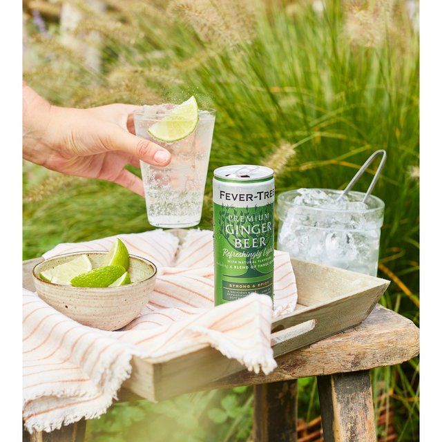 Fever-Tree Light Ginger Beer   4 x 250ml