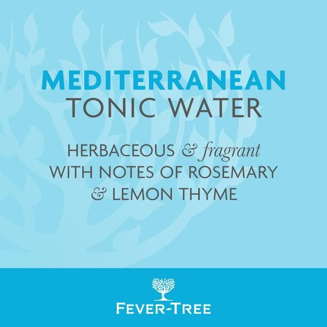 Fever-Tree Light Mediterranean Tonic Water   24 x 200ml