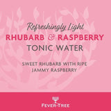 Fever-Tree Light Rhubarb &amp;amp; Raspberry Tonic Cans