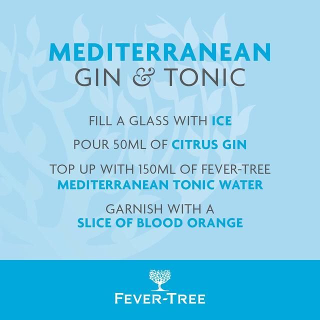 Fever-Tree Mediterranean Tonic Water   500ml