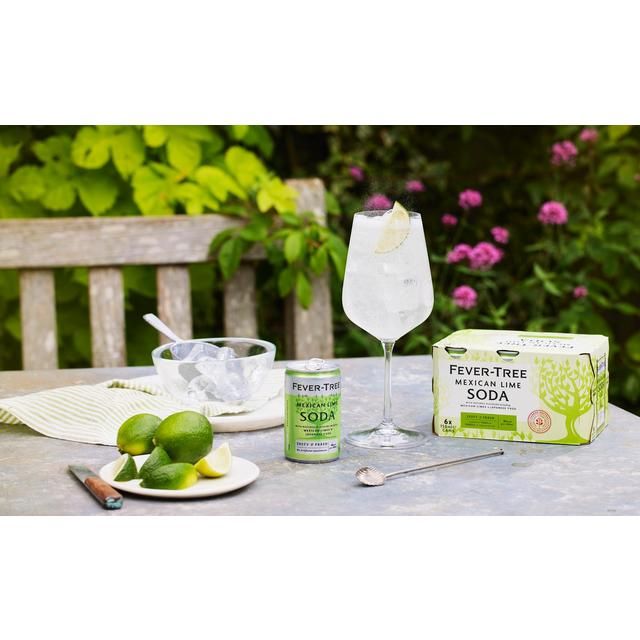 Fever-Tree Mexican Lime Soda   6 x 150ml