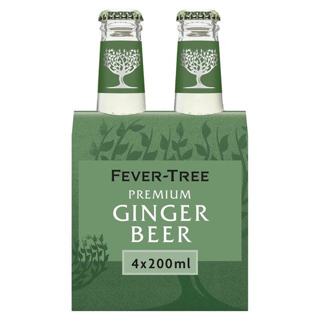 Fever-Tree Premium Ginger Beer   4 x 200ml