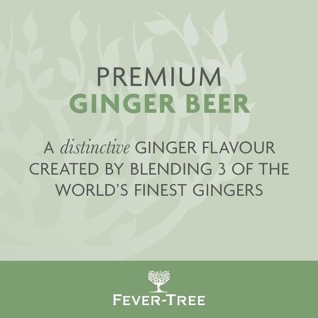 Fever-Tree Premium Ginger Beer   4 x 200ml