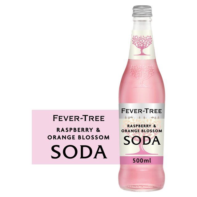 Fever-Tree Raspberry &amp;amp; Orange Blossom Soda   500ml