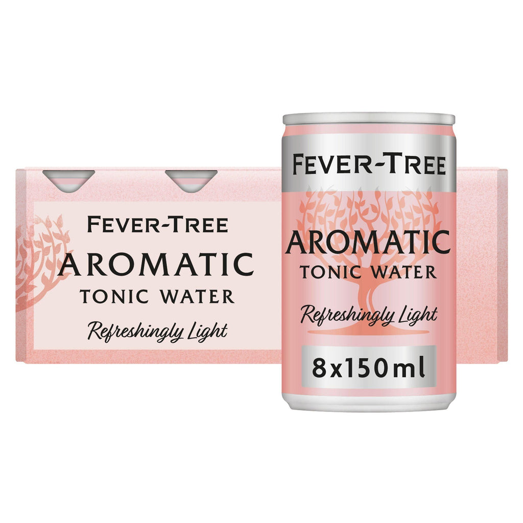 Fever-Tree Refreshingly Light Aromatic Tonic Water 8x150ml