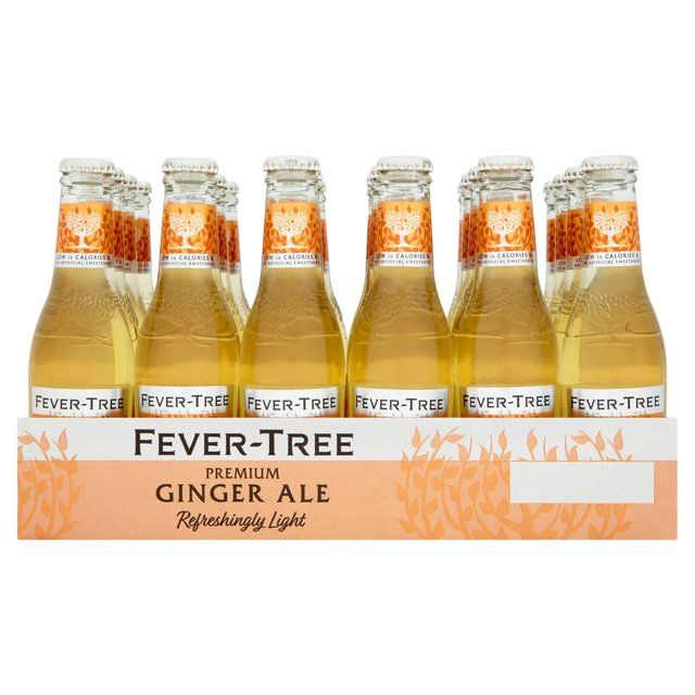 Fever-Tree Refreshingly Light Ginger Ale   24 x 200ml