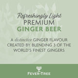 Fever-Tree Refreshingly Light Ginger Beer   24 x 200ml