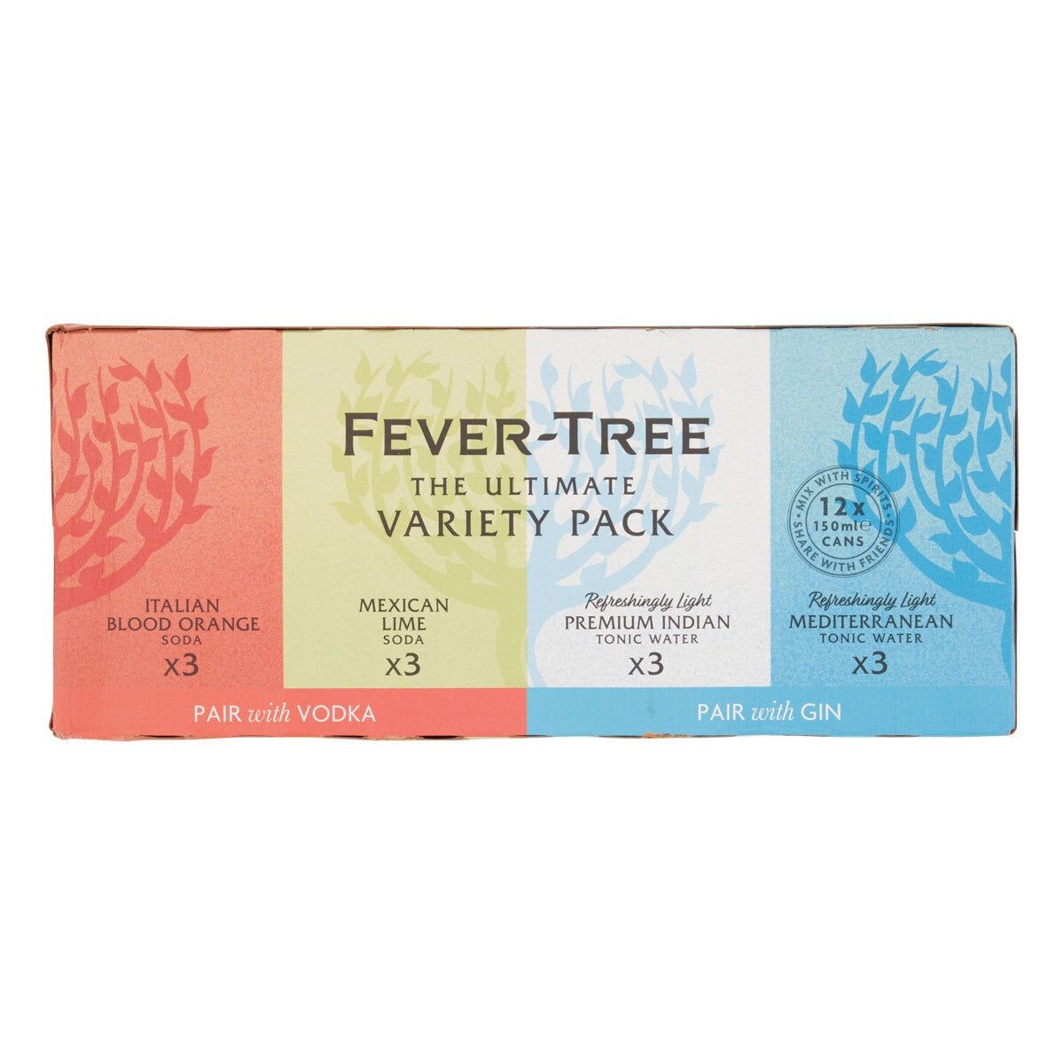 Fever-Tree Variety Pack, 2 x 12 x 150ml