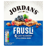 Jordans Blueberry Burst Frusli Cereal Bars   6 x 30g