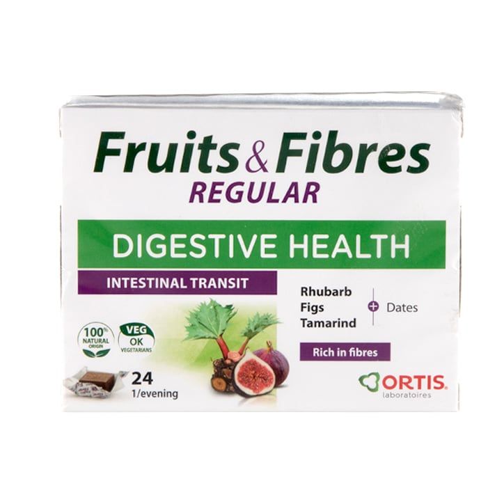 Ortis Fruits & Fibres Chewable Cubes Pack of 24