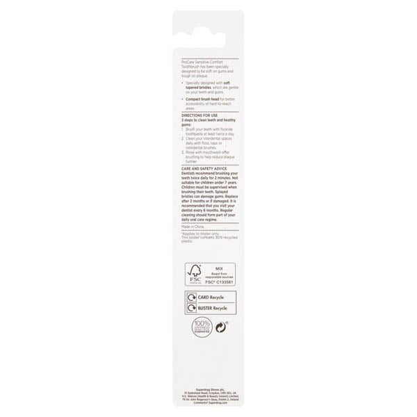 Superdrug ProCare Sensitive Comfort Toothbrush