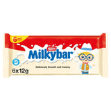 Milkybar White Chocolate Bar Multipack x6 75g Multipack chocolate Sainsburys   