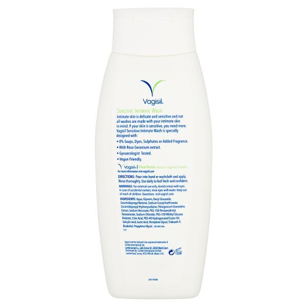 Vagisil Wash - Sensitive 0% Wash GOODS Superdrug   