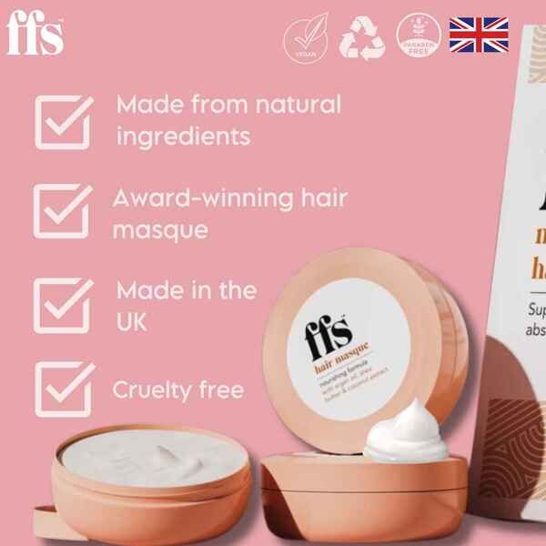 FFS Beauty Vegan Hair Masque 150ml with Argan Oil