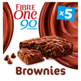 Fibre One 90 Calorie Chocolate Fudge Brownie Squares 5 Pack