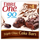 Fibre One 90 Calorie Triple Choc Cake Bars