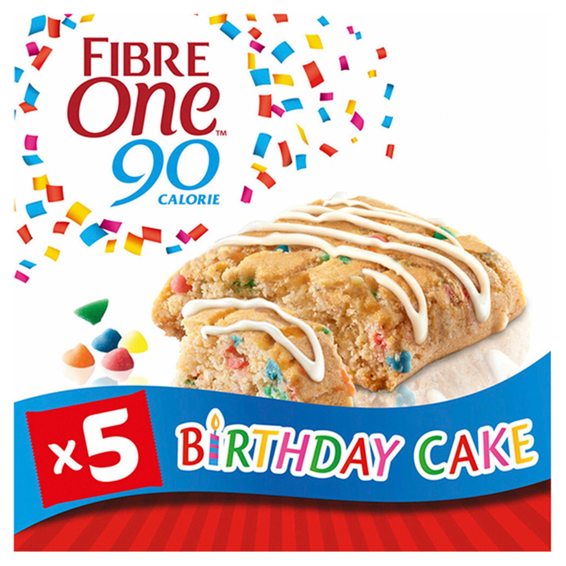 Fibre One Birthday Cake Brownie 5x24g