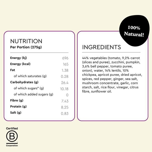 Fiid Hearty Moroccan Chickpea Tagine   275g