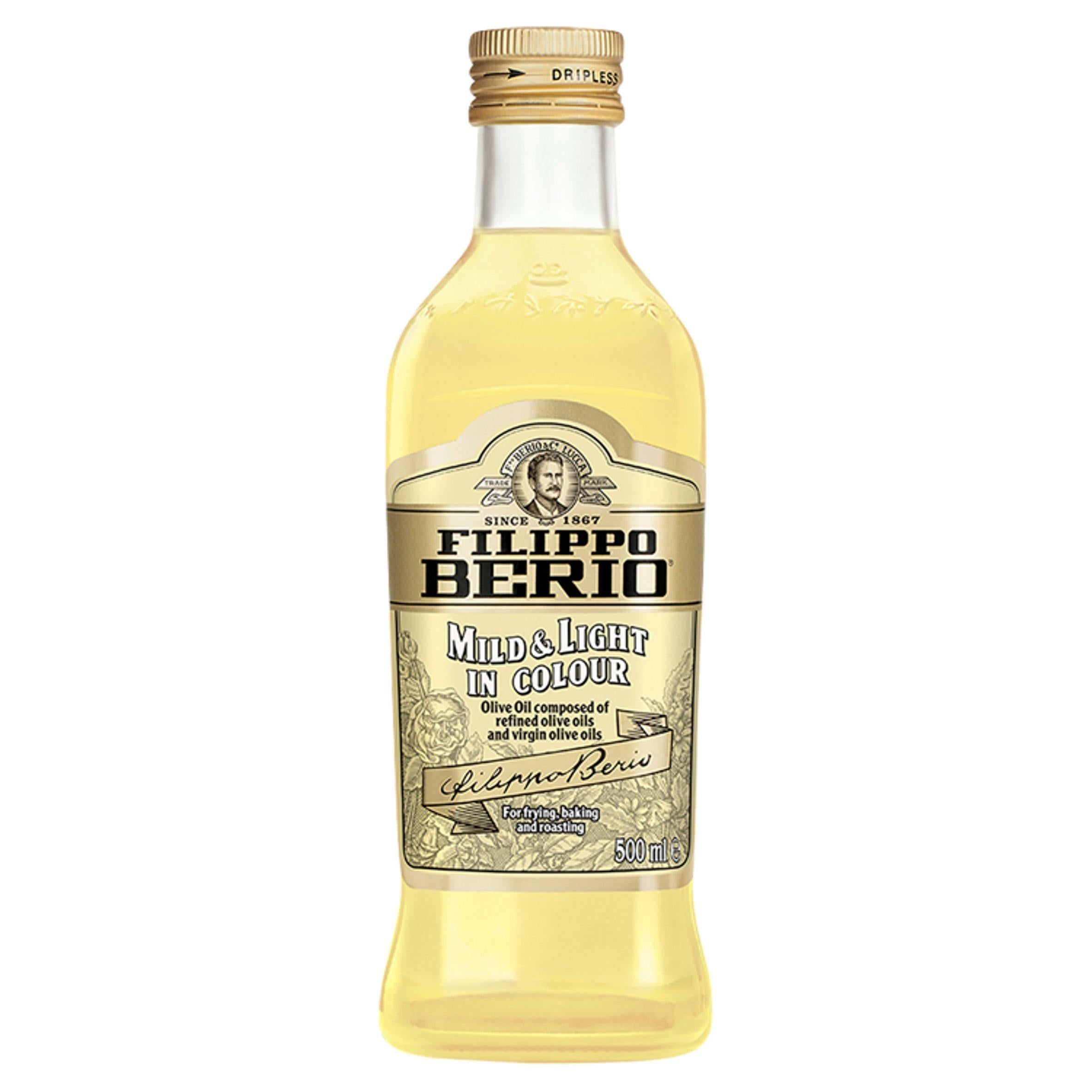 Filippo Berio Mild &amp;amp; Light Olive Oil 500ml