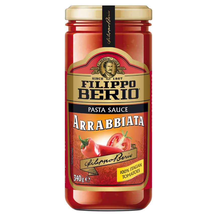 Filippo Berio Pasta Sauce Arrabbiata 340g