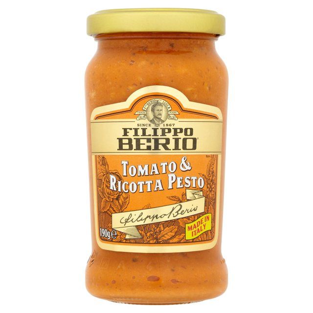 Filippo Berio Tomato &amp;amp; Ricotta Pesto   190g