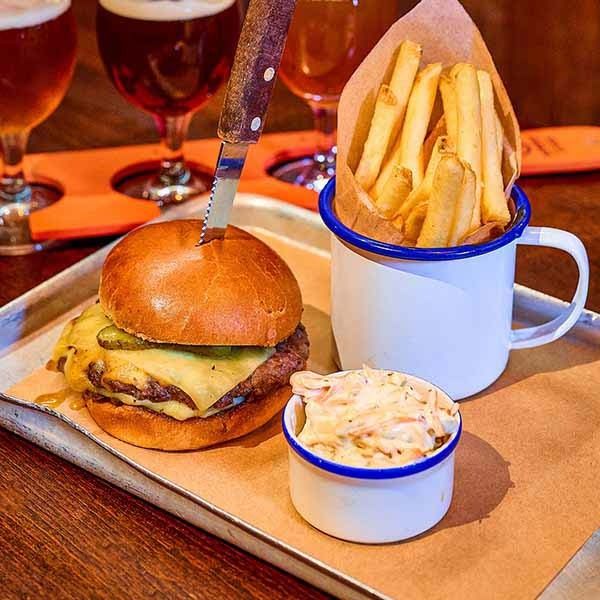 Find Me a Gift Gourmet Burger Meal &amp;amp; Craft Beer for 2 Gift