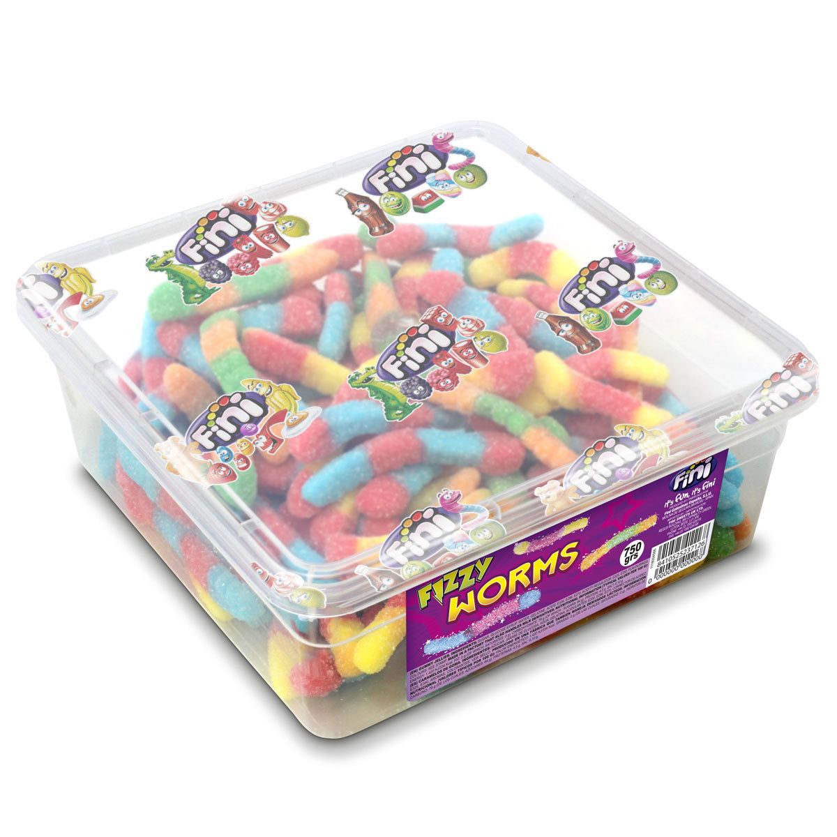 Fini Fizzy Worms, 750g weight