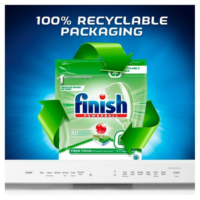 Finish 0% All in One Max Dishwasher Tablets