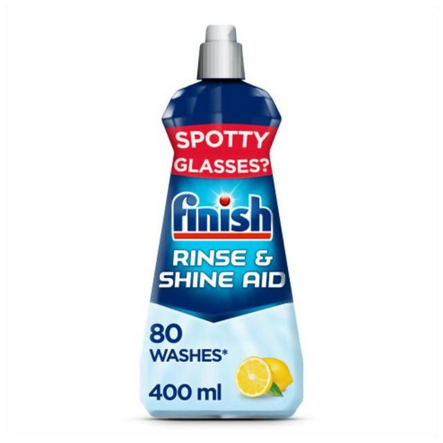 Finish Dishwasher Rinse Aid Shine & Protect Lemon 400 ml