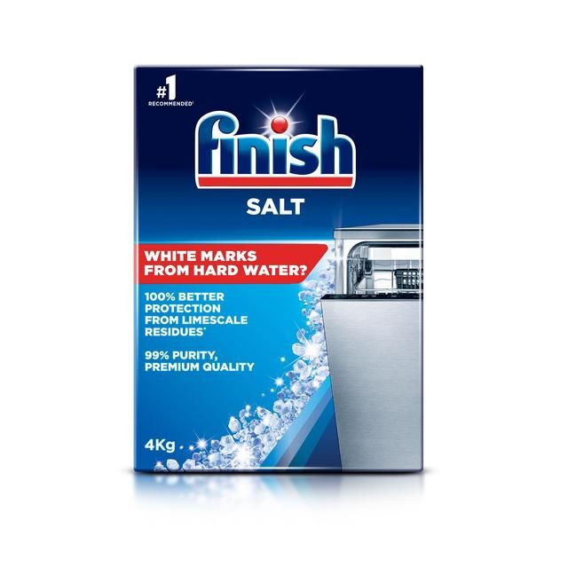 Finish Dishwasher Water Softener Salt   4kg