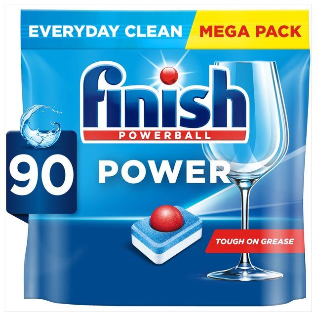 Finish Power Dishwasher Tablets Original   90 per pack