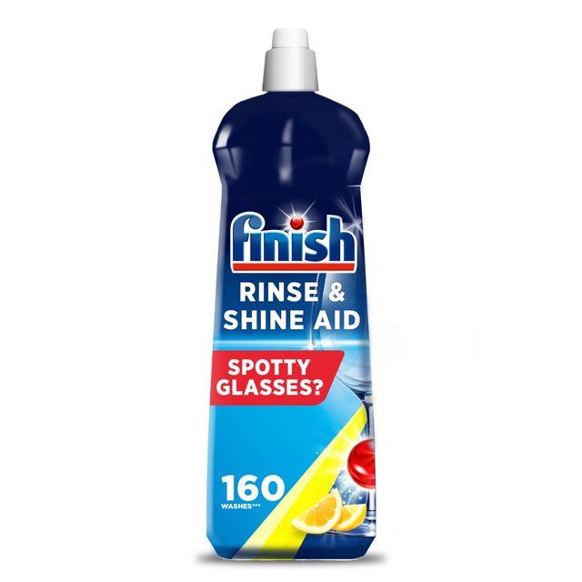 Finish Rinse Aid Shines &amp;amp; Dries Lemon Scent   800ml