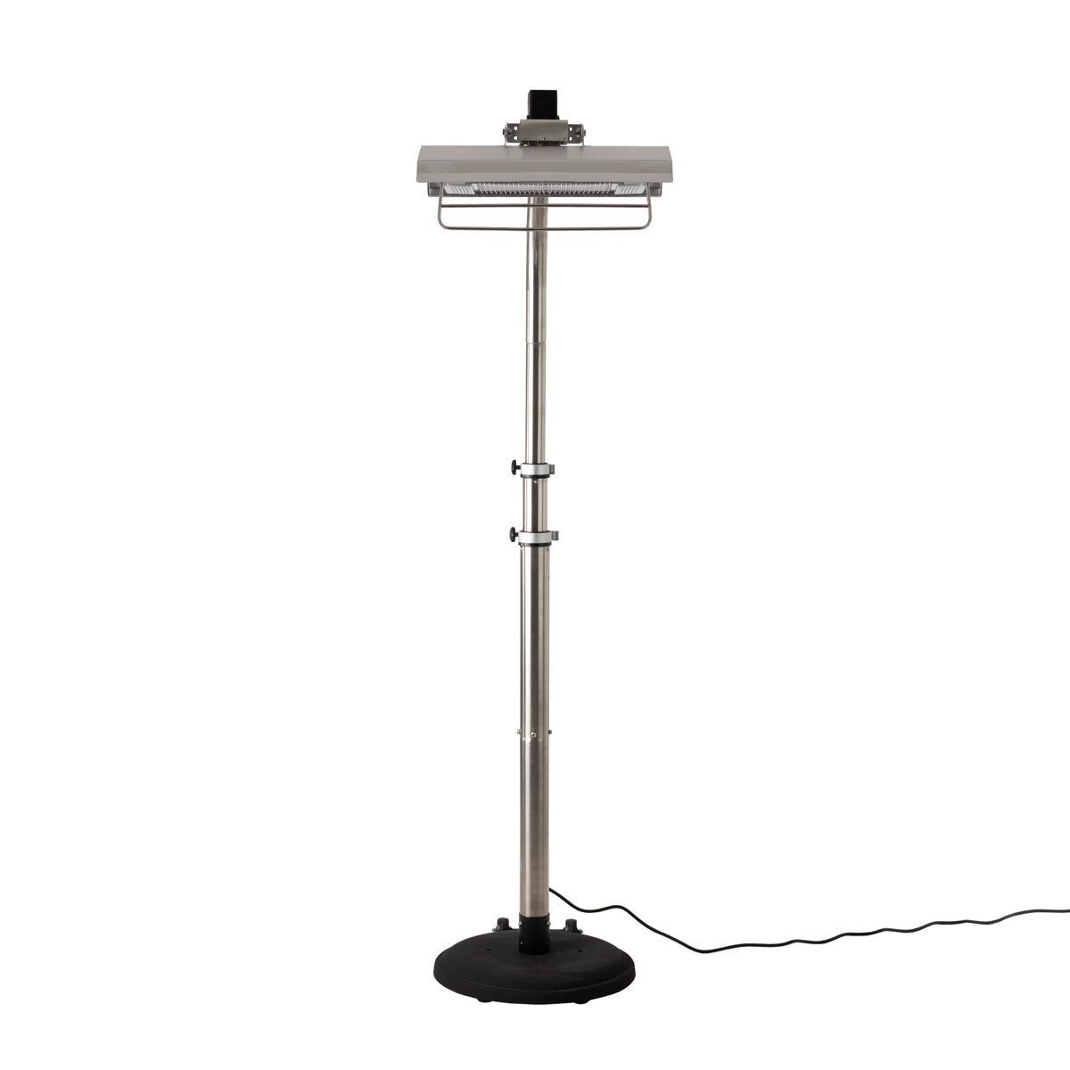 FireSense Stainless Steel 2.3m (93&amp;quot;) Telescoping Offset Pole Mounted Infrared Patio Heater