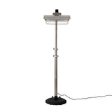 FireSense Stainless Steel 2.3m (93&amp;quot;) Telescoping Offset Pole Mounted Infrared Patio Heater