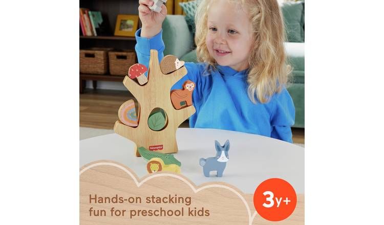 Fisher-Price Wooden Balance Tree playset