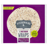 Fitzgeralds Large Multiseed Wraps   6 per pack