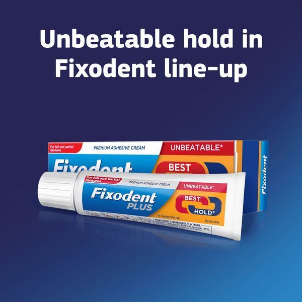 Fixodent Plus Dual Power Denture Adhesive 40g