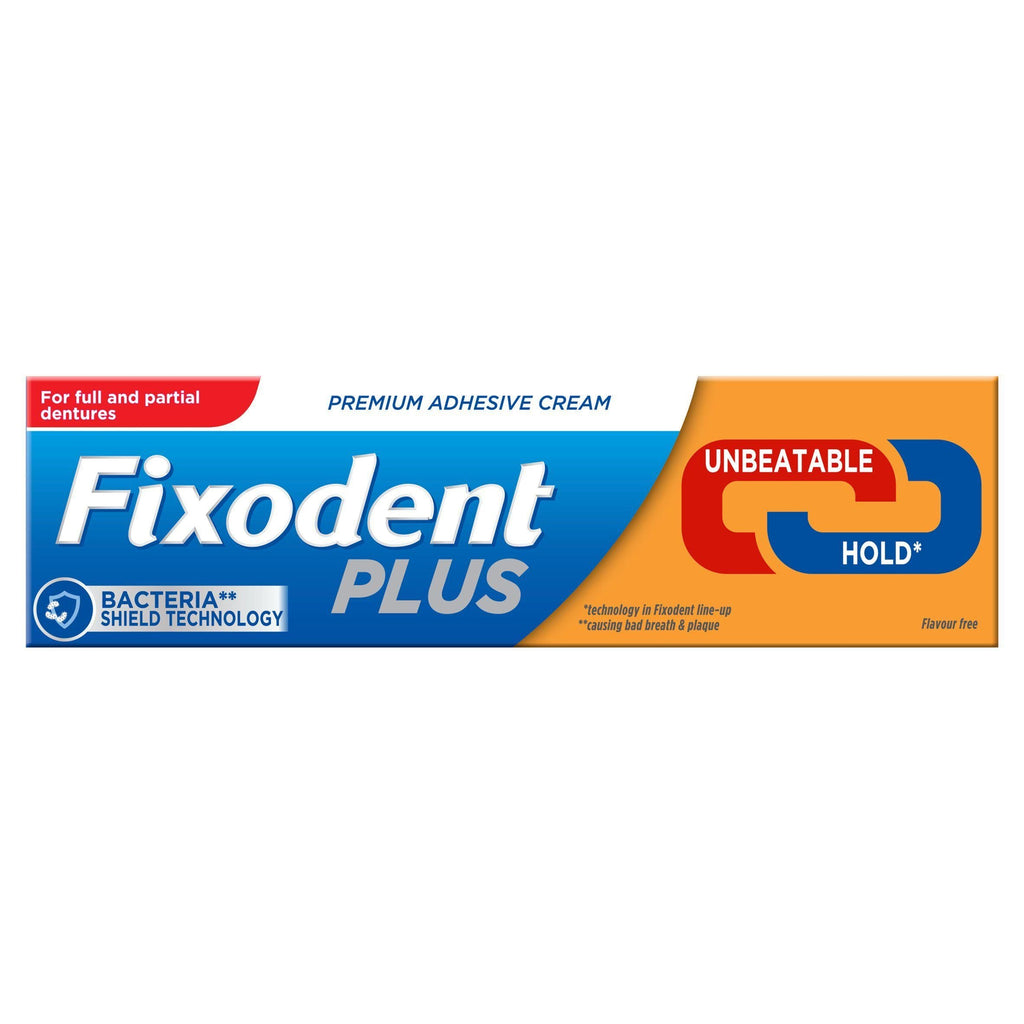 Fixodent Plus Dual Power Denture Adhesive Cream 40g