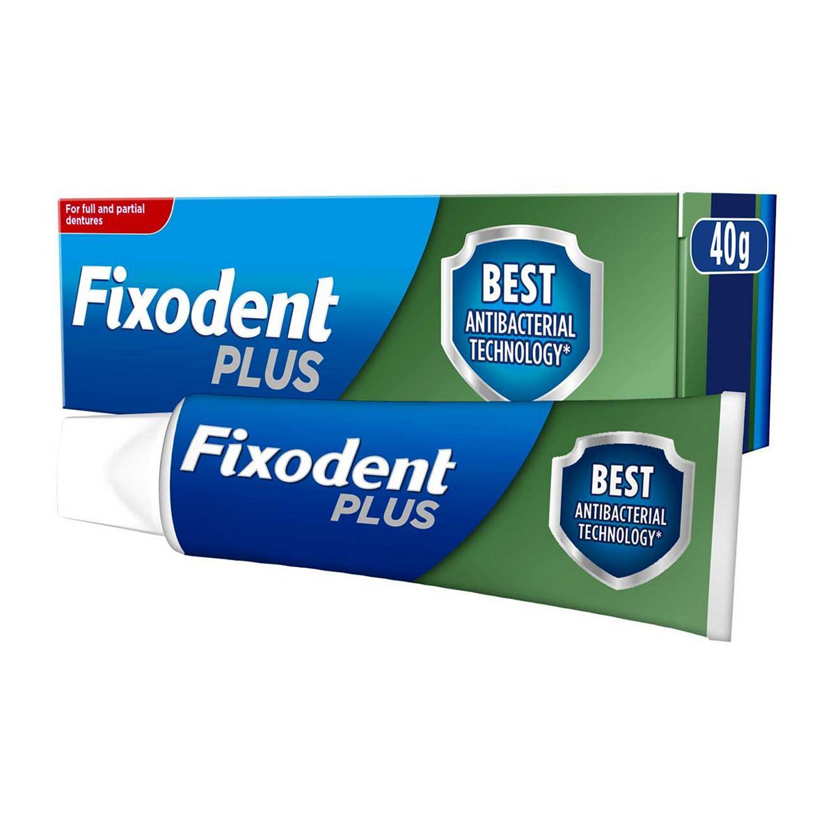 Fixodent Plus Dual Protection Denture Adhesive 40g&amp;nbsp;