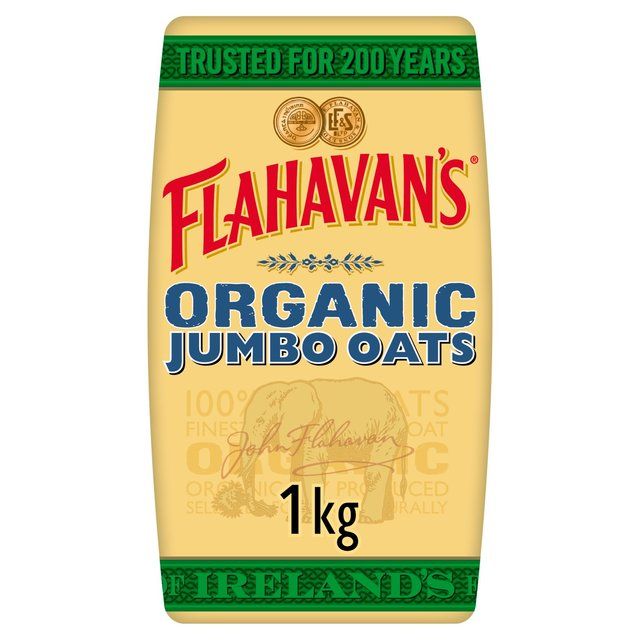 Flahavan's Organic Jumbo Oats   1kg