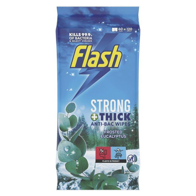 Flash Anti-Bac Wipes Frosted Eucalyptus Mrs Hinch