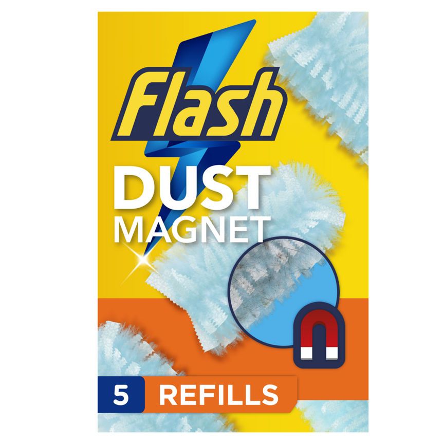 Flash Duster Dust Magnet Trap &amp;amp; Lock Refills 5
